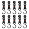 Outdoor Camping Moveable Hook Hanging Storage Rack S-Shaped Hanger (5pcs)
