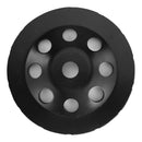 Diamond Segment Grinding Cup Wheel Disc 2 Row Stone Brick Grinder (180mm) Newly