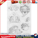 Clear Transparent Silicone Seals DIY Stamp Sheet Photo Album Decor Gift Newly