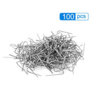 100x Hot Stapler Staple Plastic Welder Bumper Car Repair Tool (M Type) Newly