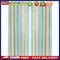 Gradient Hollow Star Curtain Bedroom Full Blackout Window Drapes (Green)