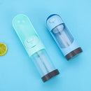 Carbon Filter Dog Travel Cup Water Dispenser Pet Water Bottle Drinking Bowl