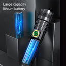 zoom Zoomable Torch Lamp Battery Power LED Glare Glashlight USB Charging