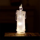 Acrylic Home Decor Lamp Flickering LED Candle Flameless Light Electronic