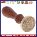 Retro Wax Seal Stamp Magic Array Wood Seal DIY Envelope Decorative (D)
