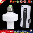 Electronic E27 Remote Controller Light Socket Lamp Holder for House Office Newly