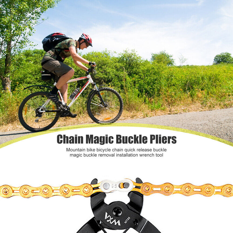 VXM Bike Chain Quick Link Tool with Hook Plier Mountain Road Cycling Chain Cl