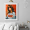 Frameless Oil Painting Arts Picture By Number Fashion Girl Hand Painted Craft