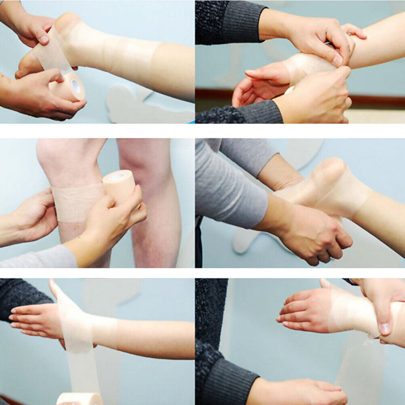 Sports Foam Wrap Soft Underwrap Sport Physio Tape Bandage Strapping (Skin)