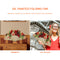 Oil Paint Folding Fan By Numbers DIY Rose Painted Art Craft Handmade Digital Fan
