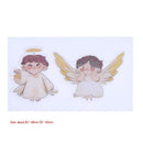 Silicone Stamp + Metal Dies Stencil Frame Scrapbook Angel Craft