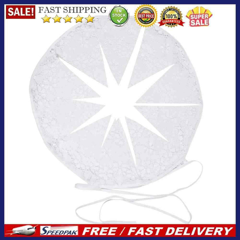 3.2m 12 Flags White Lace Flag Banner  Pennant Wedding/Birthday Party Decor