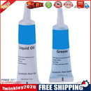 2pcs Fishing Reel Metal Bearing Lubricating Oil Lubricating Grease Set Kits