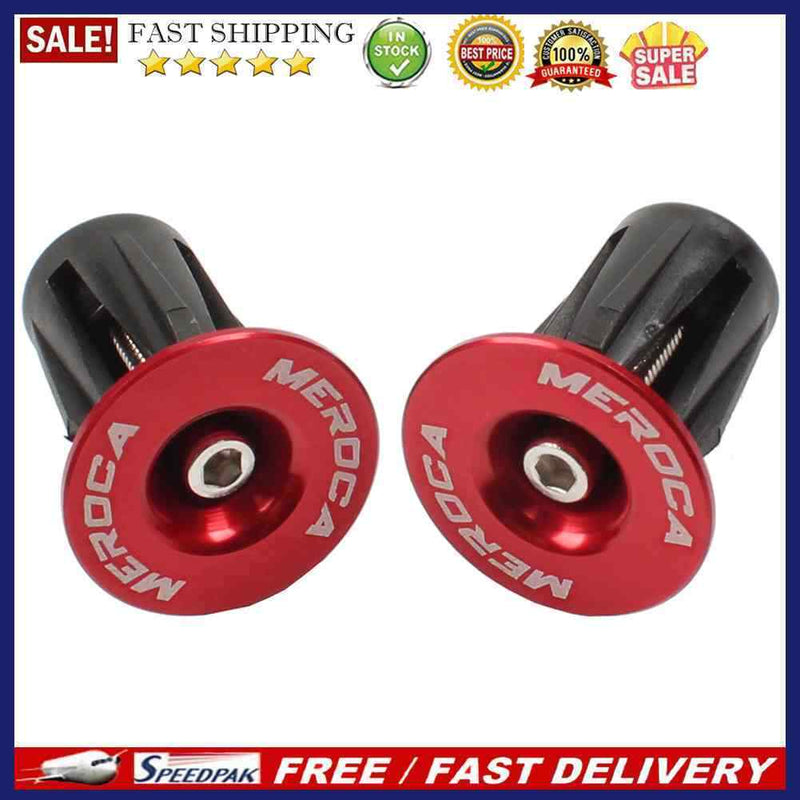 1 Pair Bicycle Handle Bar Grip End Caps MTB Road Cycling Handlebar End Plug