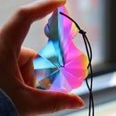 Crystals Prism Rainbow Maker Hanging Light Catcher Pendant Craft Decor (F)