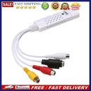USB 2.0 Converter Audio Video Capture Grabber Adapter for Win XP 7 8 10