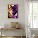 Aisen DIY Diamond Painting Animal Wolf Horse Owl 5D Cross Stitch Diamond Round from K