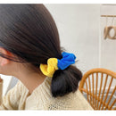 Girls Elastic Hair Bands Plush Ponytail Holders Velvet Scrunchies Soft Hair Tie