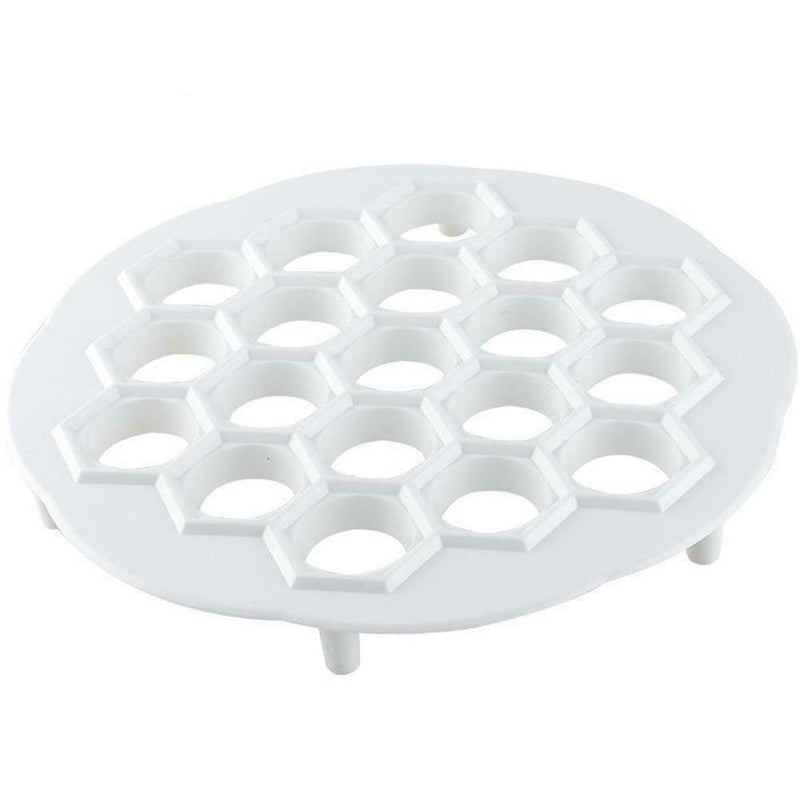 19 Holes Ravioli Dough Press Kitchen DIY Dumpling Maker Portable Mould Nice V0J0