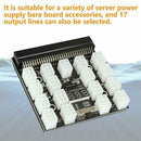 6Pin Server Power Supply Breakout Board Adapter 1800W P5A4 E6B4