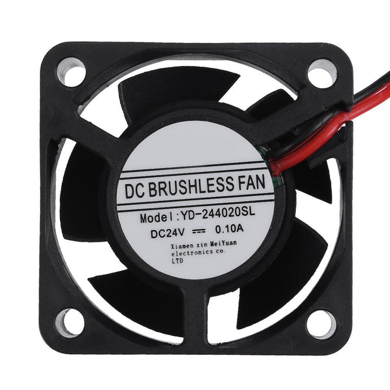 Waterproof YD-244020SL 24V 40x40x20mm Low Noise Brushless DC Cooling Fan Newly