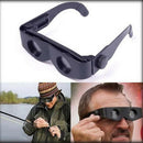 Fishing Telescope Glasses ABS Frame Outdoor Magnifier Binoculars Eyewear Black
