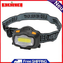 12 COB LED Headlights Fishing Camping Riding Outdoor Lighting Headlamp