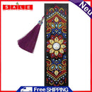 Handmade DIY Special Shaped Diamond Painting Leather Tassel Bookmarks Girl Gifts