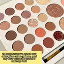 26 Colors Shiny Glitter Pigment Eyeshadow Palette Waterproof Eye Shadow Makeup#