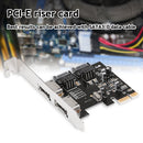 PCI Express SATA3.0 Adapter Riser Desktop Computer PCI-E X1 Extender Card Part