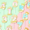 Ornament Party Supplies Cake Toppers Cake Decor Dessert Sticks Happy Birthday