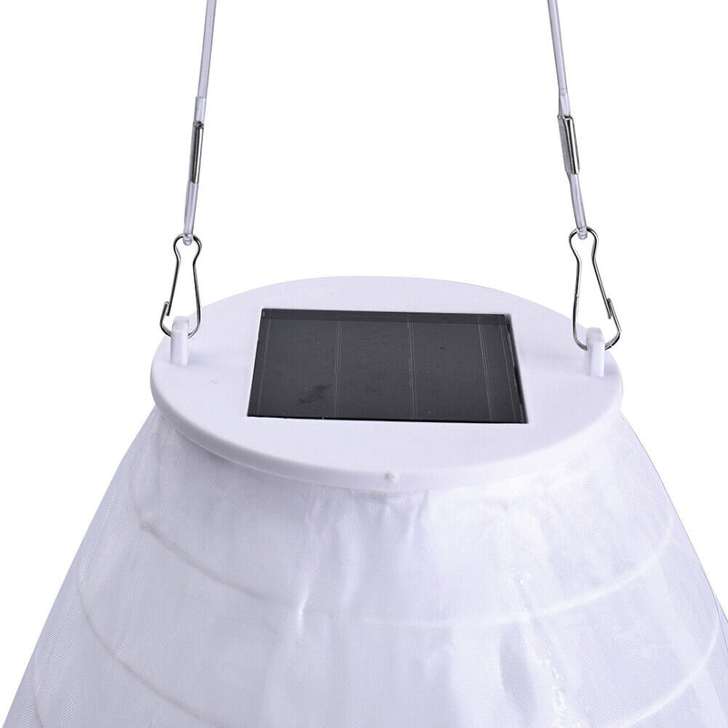 Solar LED Lantern Waterproof Round Tree Hanging Garden Festival Light (B)