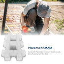 DIY Garden Yard Road Pavement Mold Pathway Paving Cement Brick Concrete Mould