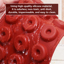 18 Cavity Silicone Donuts Pastry Mold DIY Dessert Cake Donut Shape Moulds Newly