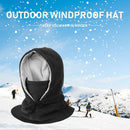 Winter Windproof Warm Plush Warm Cap Full Face Motorcycle Hat Cycling Hat