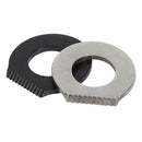Stainless Steel Outdoor Survival Camping Scraper Flint Equipments (Black)