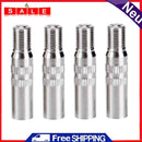 asiprop 4 metal car truck rim, tires valve caps stem extension