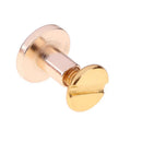 20pcs Copper Leather Craft Belt Wallet Solid Brass Nail Rivets Screws(4) Newly