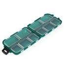 10 Compartment Fishing Tackle Box Small Accessories Box Fishing Hook Fishing Connector Bait