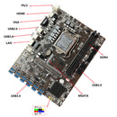 B250 BTC PCIE 1X to USB3.0 Mining Motherboard with SATA2.0 Cable Miner Boar