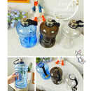 2.2L Water Kettle with Handle Outdoor Fitness Gym Training Bottles (Blue) Newly