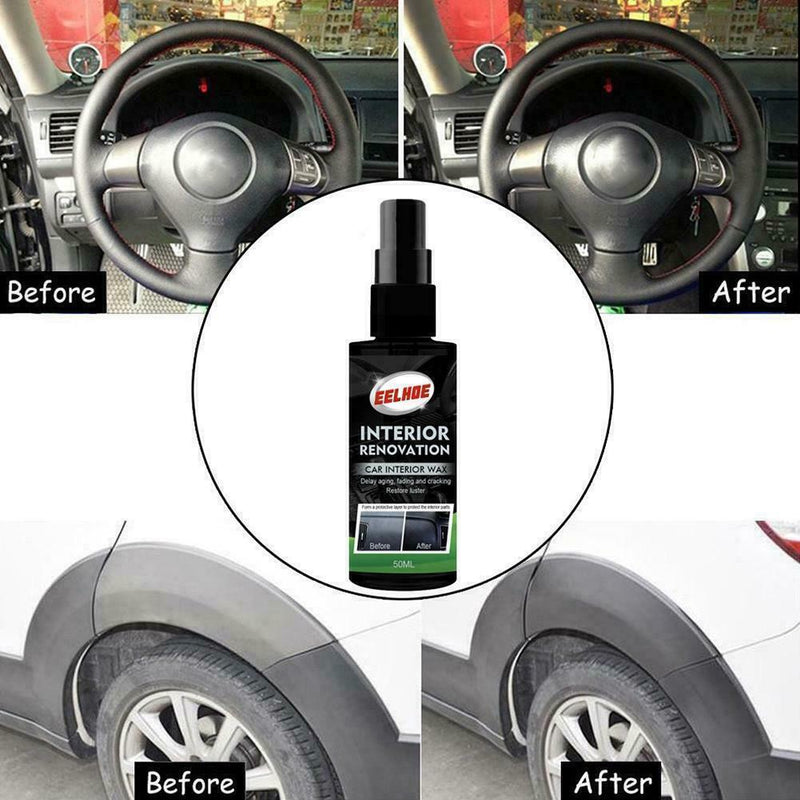 30ml Plastic Parts Retreading Agent Wax Renewed Car Restore Repair G1V7