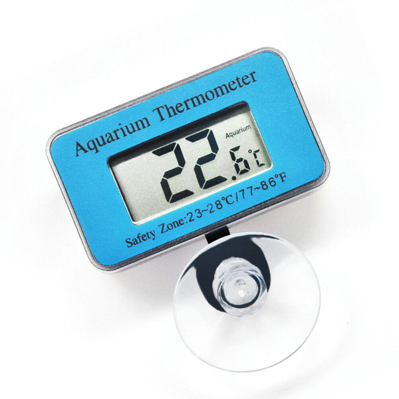 Digital LCD Fish Tank Thermometer Aquarium Temperature Meter Suction Cup Newly