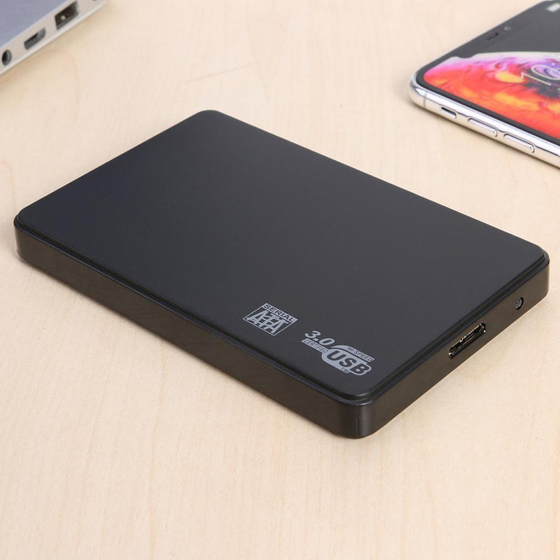 USB3.0 Micro-B to SATA HDD Box External Portable 6-Gbps SSD Hard Drive Enclosure