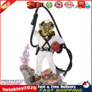 Underwater Animation Landscape Treasure Hunt Diver Pneumatic Decor (White) Newly