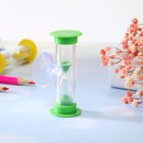 2min Hourglasses Kid Teeth Brushing Timer w/Suction Cup Home Decor (Green)
