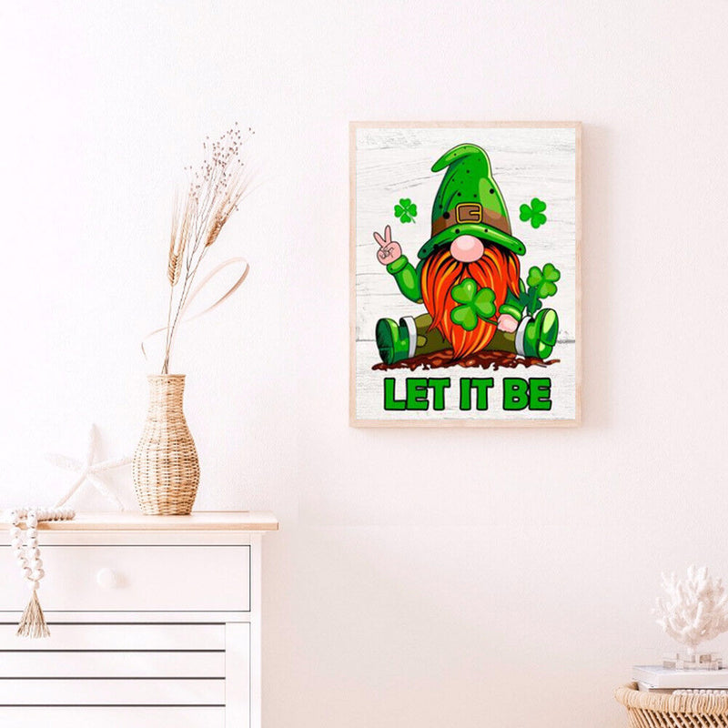 40x50cm Paint By Numbers Gnome Oil Adults Children Home Bedroom Wall Decor Gift