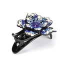 Crystal Dovetail Flexible Hair Clips Barrette Rhinestone Hairpin Styling Tools