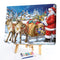 Santa Claus Oil Paint By Number Kits Christmas DIY Home Decoration Gift No Frame