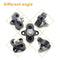 2pcs Bus Bar Terminal Blocks Single M8 Positive Power Distribution Studs #F
